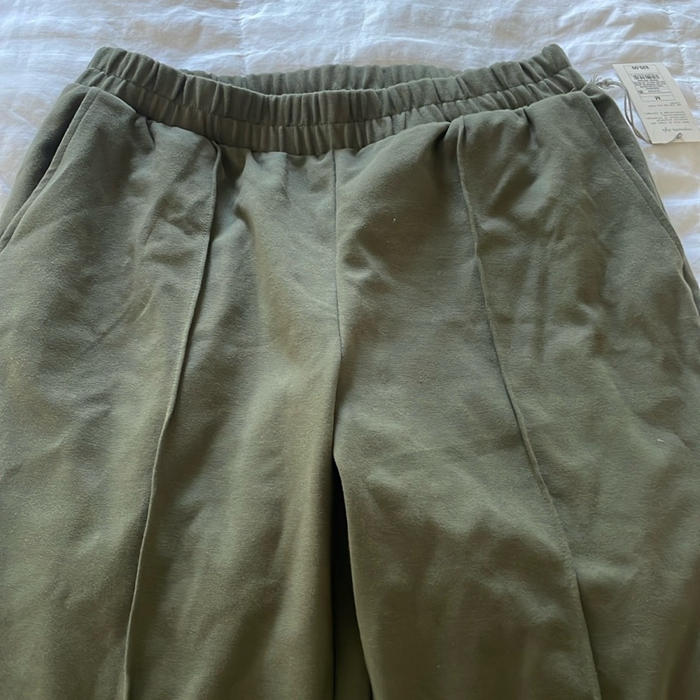 Target A Nee Day elastic waist pin tuck pants
